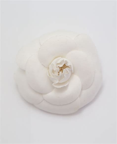 chanel camellia pin